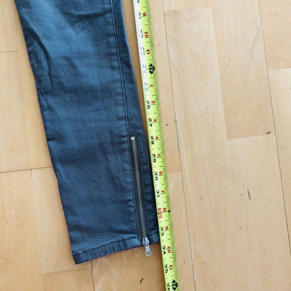 Club Monaco Gray Zipper Jeans - Picture 12 of 15